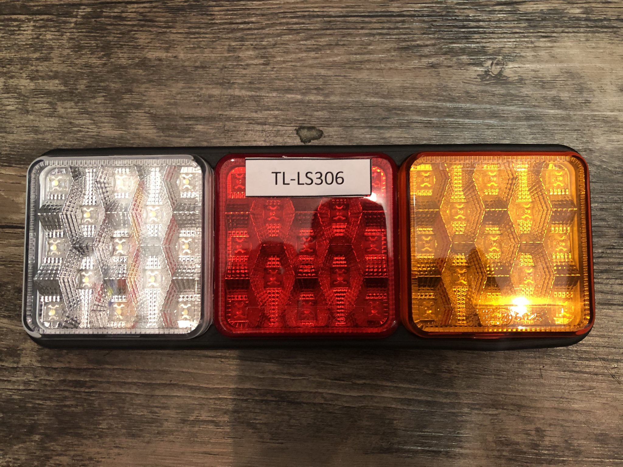 Combo 3 Square LED Tail Lights - MASNT